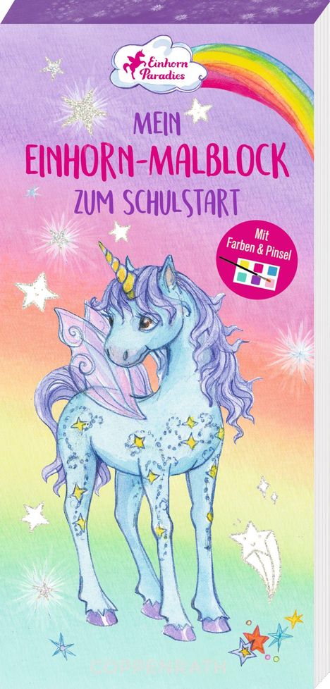 Mini-Malblock - Mein Einhorn-Malblock zum Schulstart, Diverse