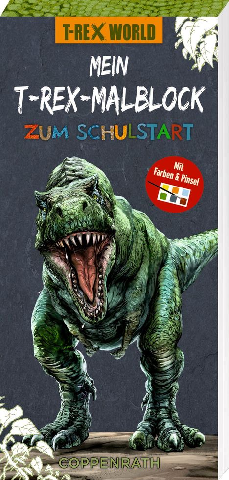 Mini-Malblock - Mein T-Rex-Malblock zum Schulstart, Diverse