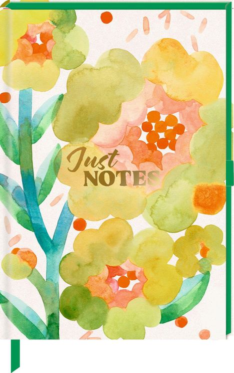 Notizbuch DIN A5 - Just Notes (Yellow Flower), Diverse