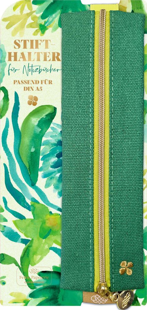 Etui mit Gummiband - All about green, Diverse