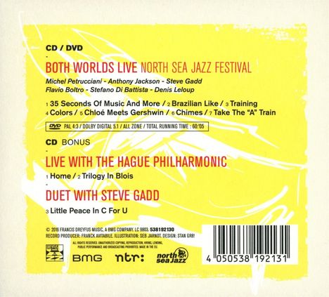 Michel Petrucciani (1962-1999): Both Worlds Live 1998 (North Sea Jazz Festival), 2 CDs und 1 DVD