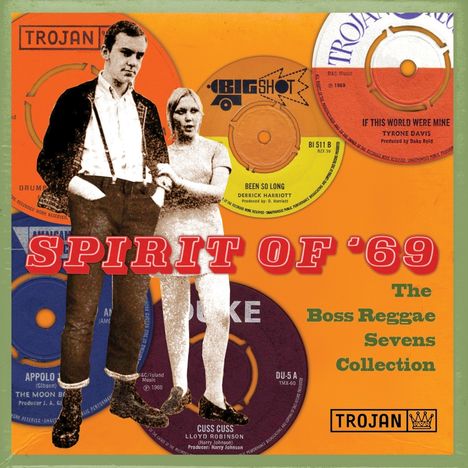 Spirit Of '69: The Boss Reggae Sevens Collection (Box-Set), 8 Singles 7"
