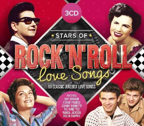 Stars Of Rock 'N' Roll Love Songs, 3 CDs