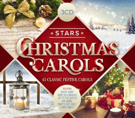 Stars Of Christmas Carols, 3 CDs