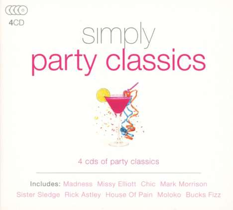 Simply Party Classics, 4 CDs