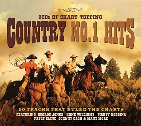 Country No.1 Hits, 2 CDs