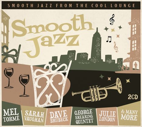 Smooth Jazz From The Cool Lounge, 2 CDs