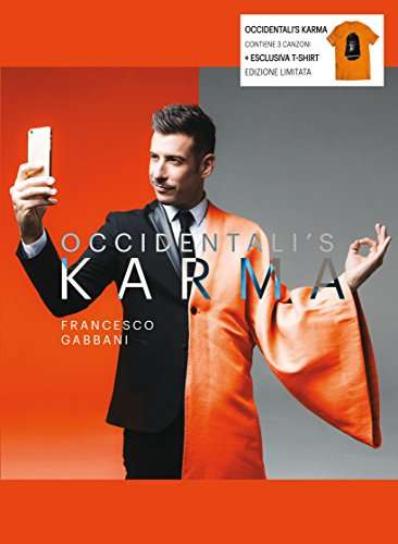 Francesco Gabbani: Occidentali's Karma (Limited-Edition) + Shirt Gr.S, 1 Maxi-CD und 1 T-Shirt