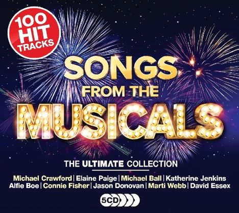 Musical: Ultimate Songs From The Musicals, 5 CDs