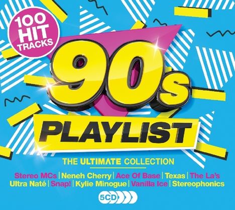 90s Playlist: The Ultimate Collection, 5 CDs