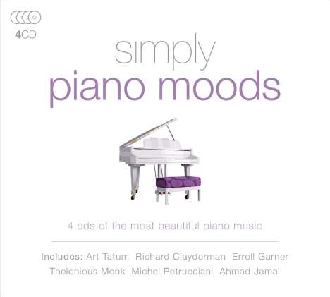 Simply Piano Moods (2017), 4 CDs