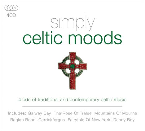Simply Celtic Moods (2017), 4 CDs