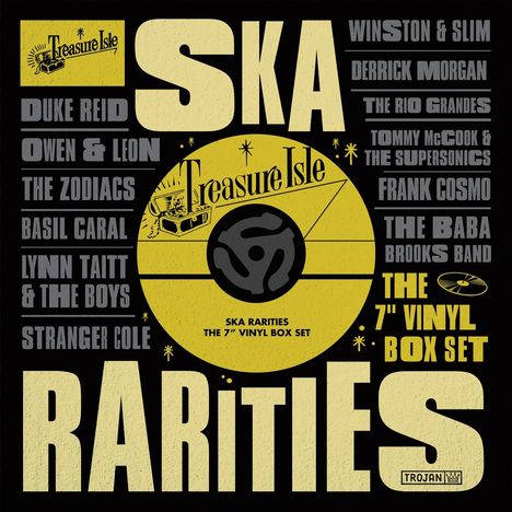 Treasure Isle Ska Rarities (Boxset), 10 Singles 7"