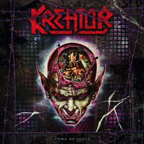 Kreator: Coma Of Souls (remastered) (Translucent Red Vinyl), 3 LPs