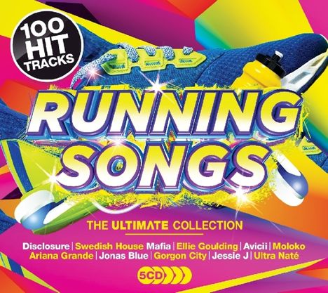 Running Songs (Explicit), 5 CDs