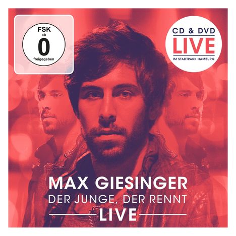 Max Giesinger: Der Junge, der rennt (Live), 1 CD und 1 DVD