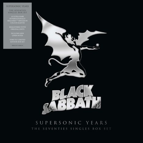 Black Sabbath: Supersonic Years: The Seventies Singles Box Set (Limited Edition), 10 Singles 7"