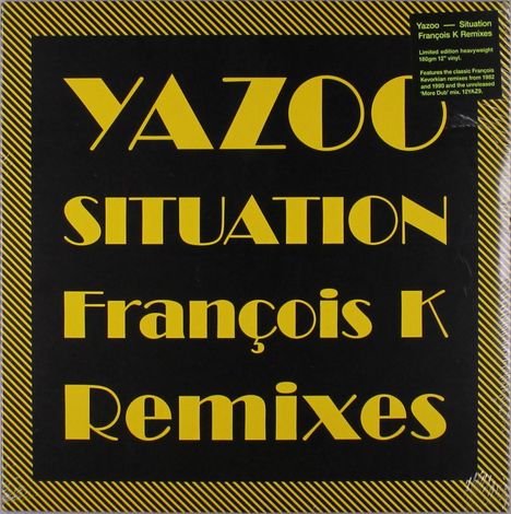 Yazoo    (Yaz): Situation (Francois K Remixes) (180g) (Limited Edition), Single 12"
