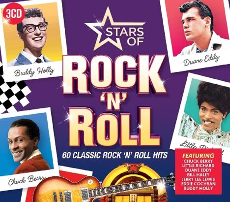 Stars Of Rock 'N' Roll, 3 CDs