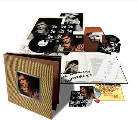 Keith Richards: Talk Is Cheap (180g) (Limited Super Deluxe Box Set), 2 LPs, 2 Singles 7", 2 CDs und 1 Merchandise