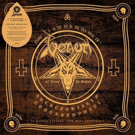 Venom: In Nomine Satanas: The Neat Anthology (remastered) (Splatter Vinyl), 2 LPs