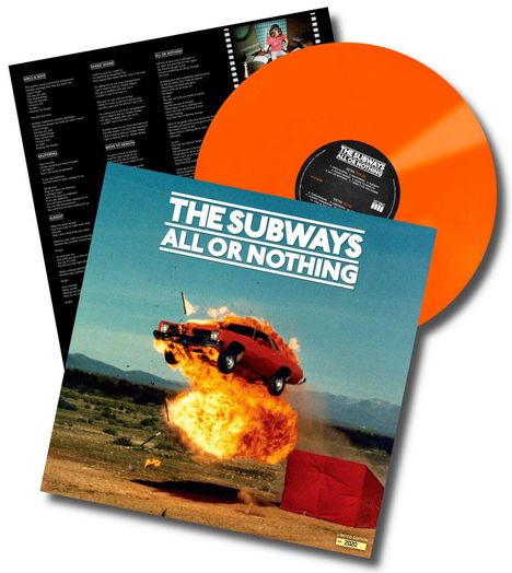 The Subways: All Or Nothing (Limited Numbered Anniversary Edition) (Orange Vinyl), LP