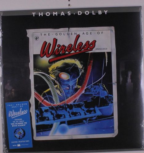 Thomas Dolby: The Golden Age Of Wireless (Electric Splatter Vinyl), LP