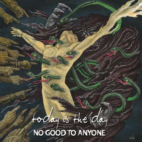 Today Is The Day: No Good To Anyone (Gold with Red/Green Splatter Vinyl), LP
