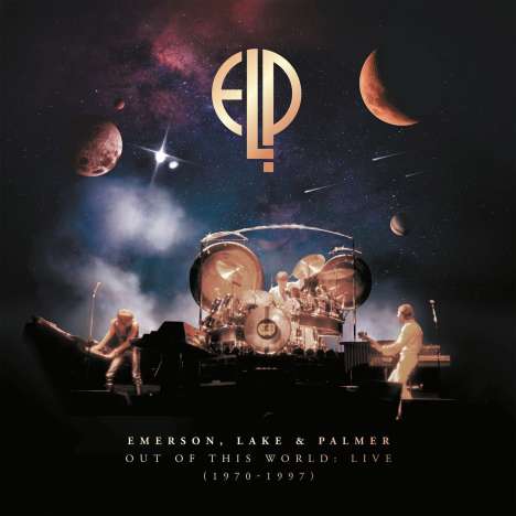 Emerson, Lake &amp; Palmer: Out Of This World: Live (1970 - 1997) (Deluxe Box Set), 10 LPs
