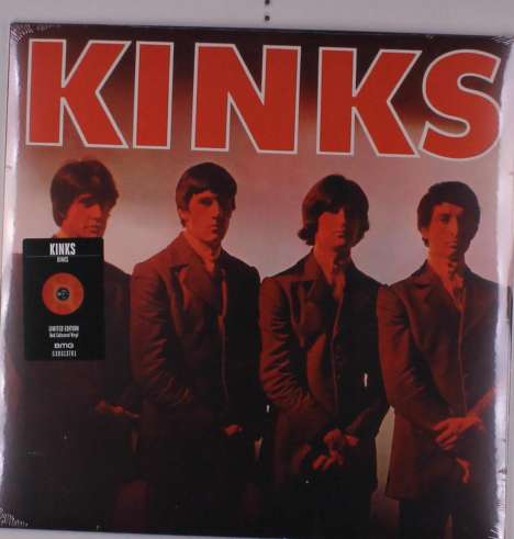 The Kinks: Kinks (Limited Edition) (Red Vinyl) (Mono), LP