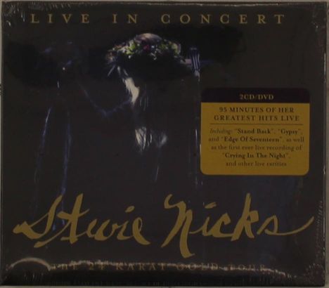 Stevie Nicks: Live In Concert: The 24 Karat Gold Tour, 2 CDs und 1 DVD