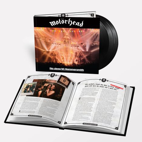 Motörhead: No Sleep 'Til Hammersmith (40th Anniversary Deluxe Edition), 3 LPs