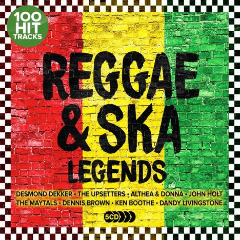 Reggae &amp; Ska Legends, 5 CDs