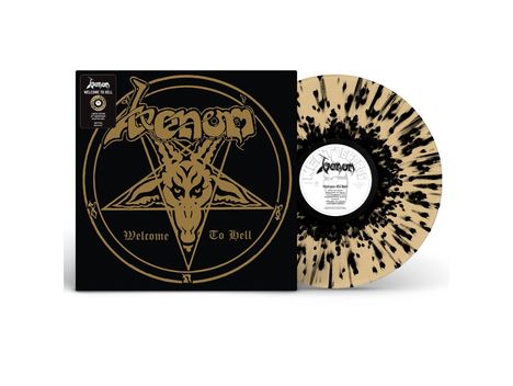 Venom: Welcome To Hell (Limited 40th Anniversary Edition) (Splatter Vinyl), LP