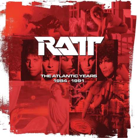 Ratt: The Atlantic Years 1984-1991 (180g) (Box Set), 5 LPs und 1 Single 7"