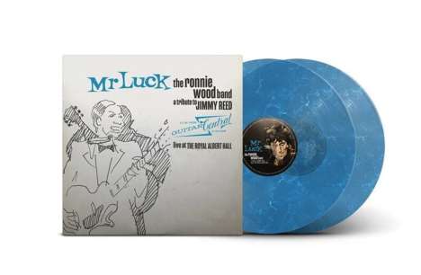 Ron (Ronnie) Wood: Mr. Luck - A Tribute To Jimmy Reed: Live At The Royal Albert Hall (Limited Indie Exclusive Edition) (Blue Smoke Effect Vinyl), 2 LPs