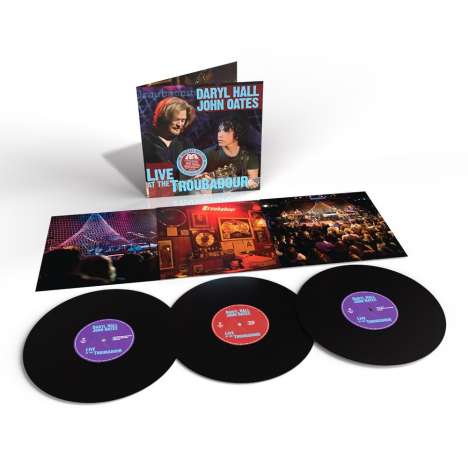 Daryl Hall &amp; John Oates: Live At The Troubadour, 3 LPs
