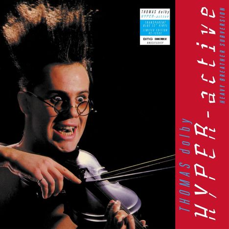 Thomas Dolby: Hyperactive! (Re-Issue) (Limited Edition) (Transparent Blue Vinyl), Single 12"