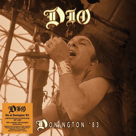 Dio: Dio At Donington '83 (Limited Edition 3D Lenticular Art Card), CD