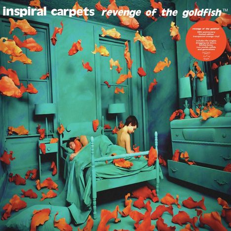 Inspiral Carpets: The Revenge Of The Goldfish (Limited 30th Anniversary Edition) (Transparent Orange Vinyl), LP