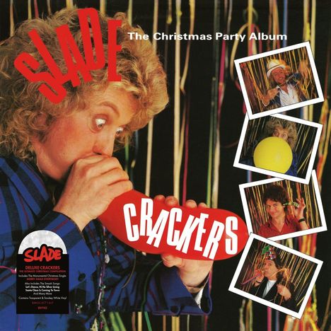 Slade: Crackers (Transparent &amp; Smokey White Vinyl), LP