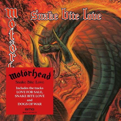 Motörhead: Snake Bite Love, CD