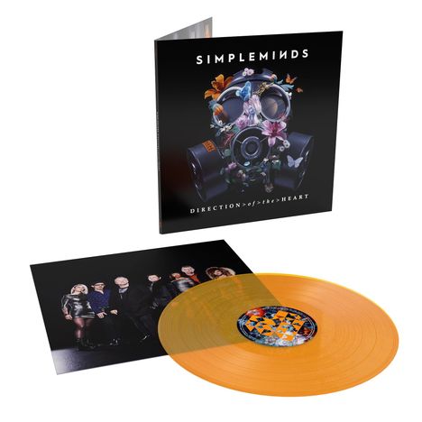 Simple Minds: Direction Of The Heart (Neon Orange Vinyl), LP