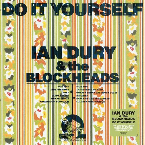 Ian Dury &amp; The Blockheads: Do It Yourself (Transparent Lime Vinyl), LP