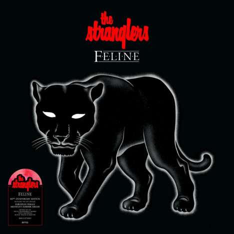 The Stranglers: Feline (40th Anniversary) (Deluxe Edition) (Red Transparent Marbled Vinyl), 2 LPs