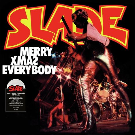 Slade: Merry Xmas Everybody (Snowflake Marble Vinyl), Single 12"