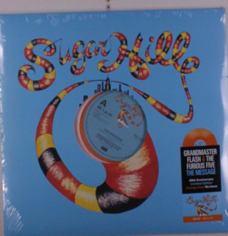 Grandmaster Flash &amp; The Furious Five: The Message (Reissue) (Limited 40th Anniversary Edition) (Orange Vinyl), Single 12"