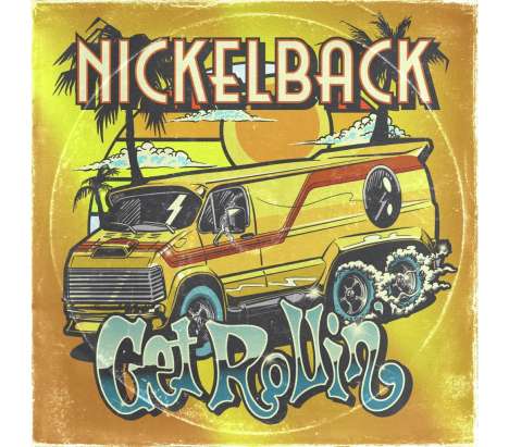 Nickelback: Get Rollin' (Transparent Orange Vinyl), LP