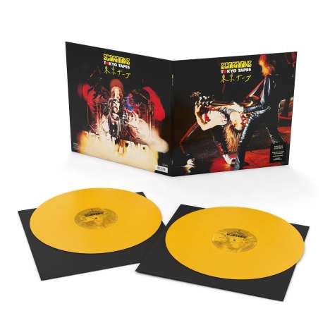 Scorpions: Tokyo Tapes (180g) (Yellow Vinyl), 2 LPs