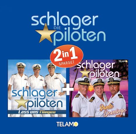 Die Schlagerpiloten: 2 in 1, 2 CDs